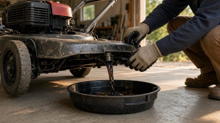 How to Drain Oil from a Lawn Mower? (Step-by-Step Guide)