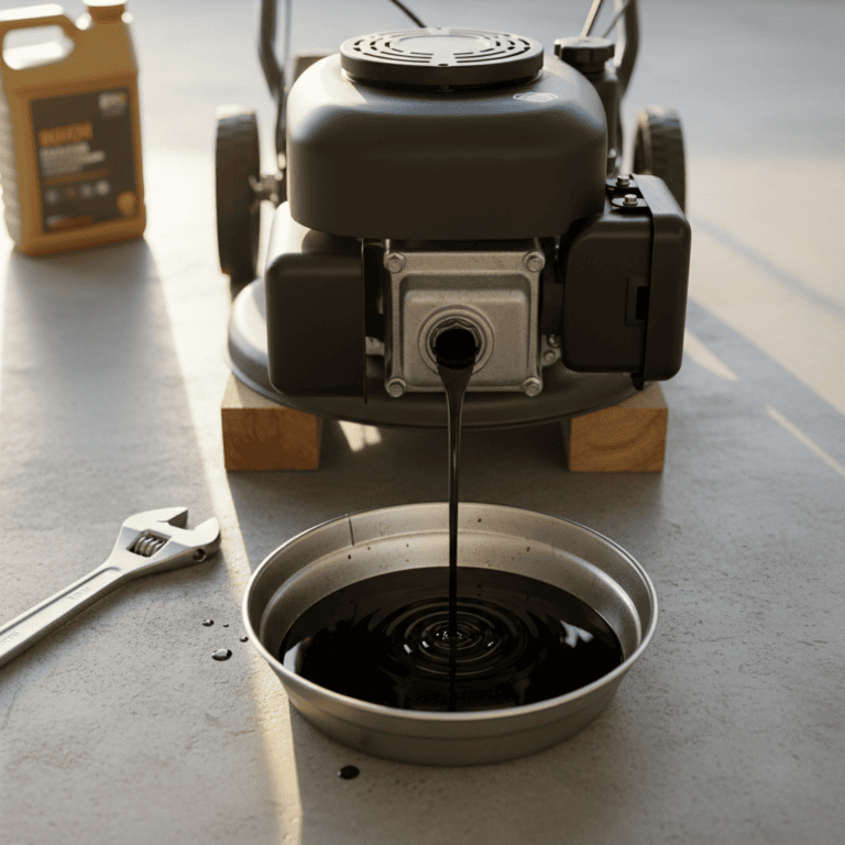 How Do You Drain Oil From a Lawn Mower? (Step-by-Step Guide)