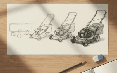 How to Draw a Lawn Mower: A Step-by-Step Guide for Beginners