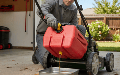 How Do You Empty Gas from a Lawn Mower? (Safe Drainage Guide)