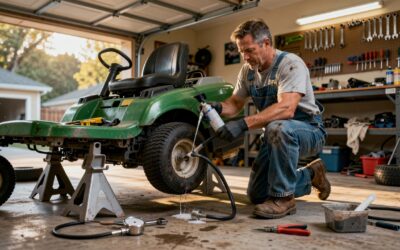How to Fill Lawn Mower Tires with Foam: Step-by-Step Guide