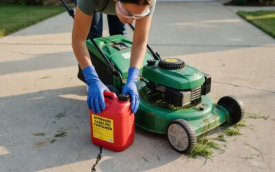 How to Get Gas Out of a Lawn Mower: Safe Draining Methods & Precautions