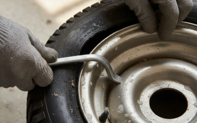 How Do You Get a Lawn Mower Tire Back on the Rim? (Step-by-Step Guide)