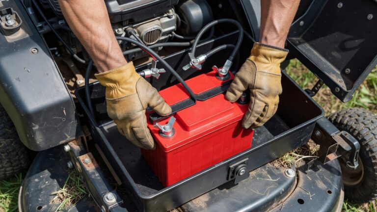 How Do You Install a Lawn Mower Battery? (Step-by-Step Guide)