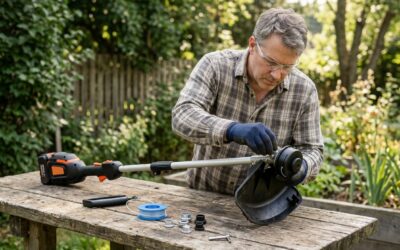 How to Install a Universal Trimmer Head on a String Trimmer