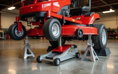 How Do You Jack Up a Riding Lawn Mower Safely? (3 Methods for Any Setup)