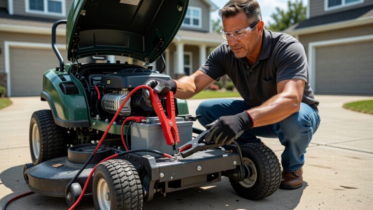 How Do You Jump a Lawn Mower Battery? (Step-by-Step Guide for Both Methods)