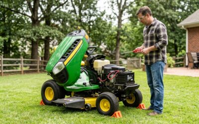 How to Jump Start a Lawn Mower With a Screwdriver