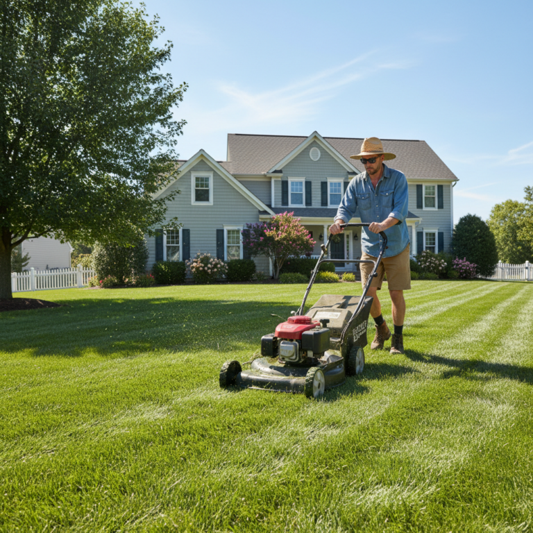 How Do You Mow the Lawn Properly? (Complete Guide for Beginners)