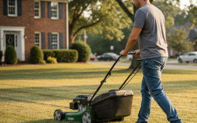 How to Mow the Lawn With a Push Mower