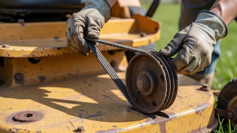 How to Put a Lawn Mower Belt On? (Step-by-Step Guide for Riding and Push Mowers)