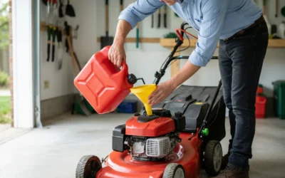 How to Put Gas in Lawn Mower