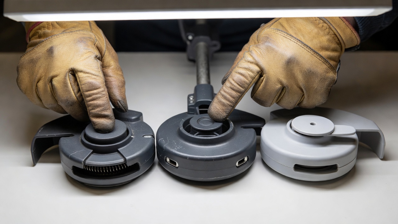 How to Put Weed Wacker Line On: Step-by-Step Guide for All Trimmer Types Person inspecting trimmer head types: bump-feed, fixed-line, and easy-load.