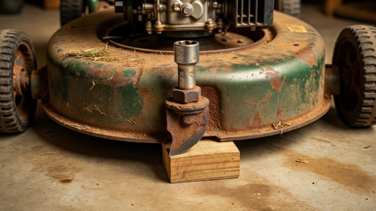 How Do You Remove a Lawn Mower Blade That Is Stuck? (Step-by-Step Safety Guide)