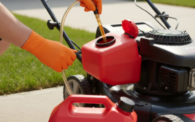 How to Remove Gas from a Lawn Mower (3 Safe Methods for Push & Riding Mowers)