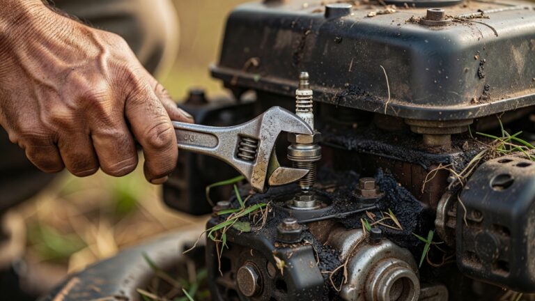 How Do You Remove a Lawn Mower Spark Plug Without a Socket?