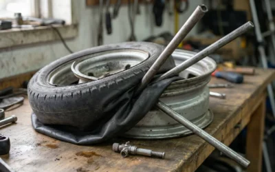 How to Remove a Lawn Mower Tire from the Rim