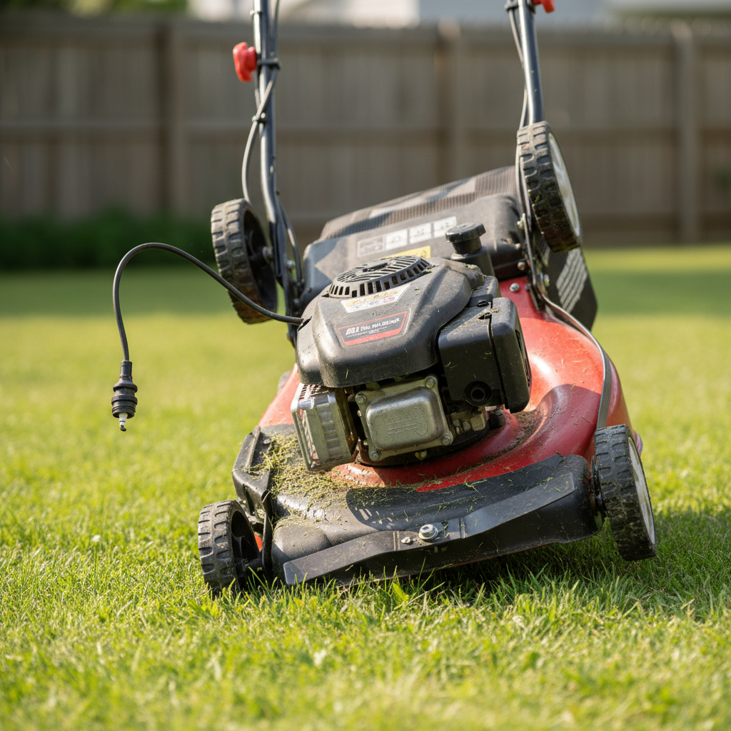 How to Remove a Toro Lawn Mower Blade: Safe Step-by-Step Guide Safe lawn mower blade removal setup with protective gear