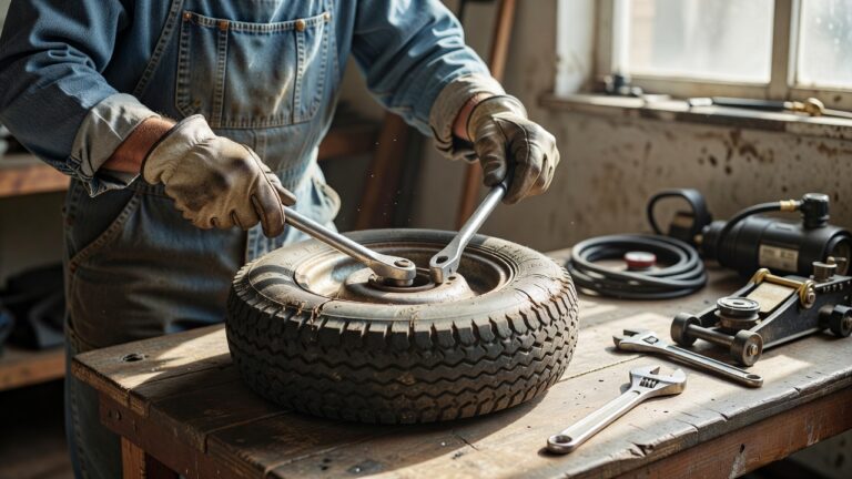 How Do You Replace a Lawn Mower Tire? (Step-by-Step Guide)