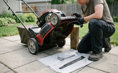 How to Replace a Lawn Mower Blade Safely