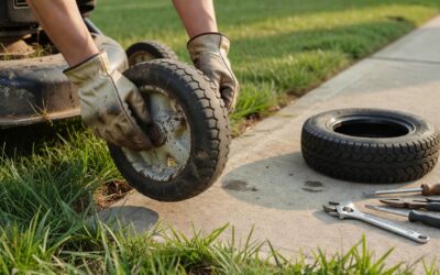 How to Replace a Lawn M Mower Tire: Complete DIY Guide for Riding, Push & Zero-Turn Mowers
