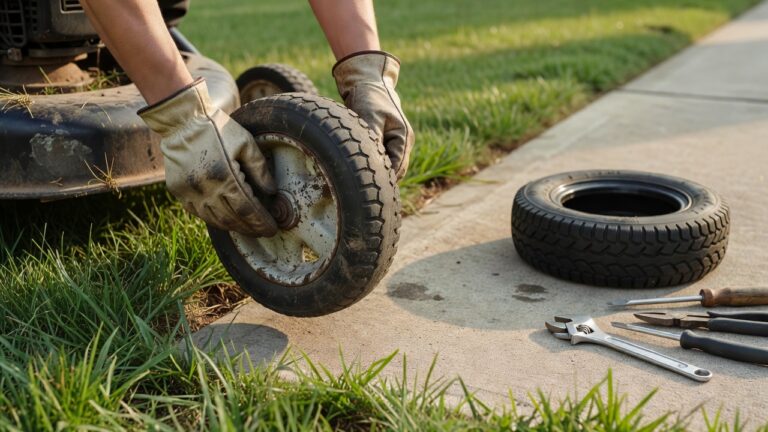 How to Replace a Lawn M Mower Tire: Complete DIY Guide for Riding, Push & Zero-Turn Mowers