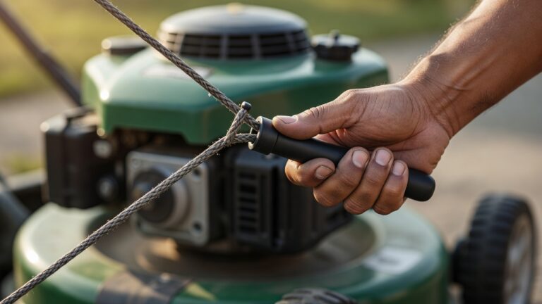 How Do You Replace a Starter Rope on a Lawn Mower? (Step-by-Step Guide)