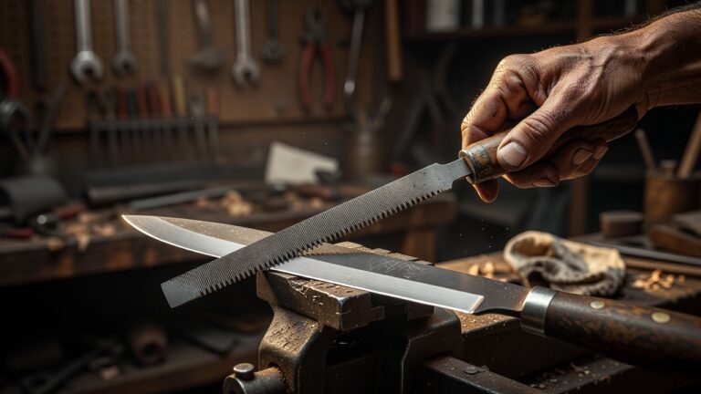 How Do You Sharpen a Blade with a File? (Step-by-Step Guide for Any Blade Type)