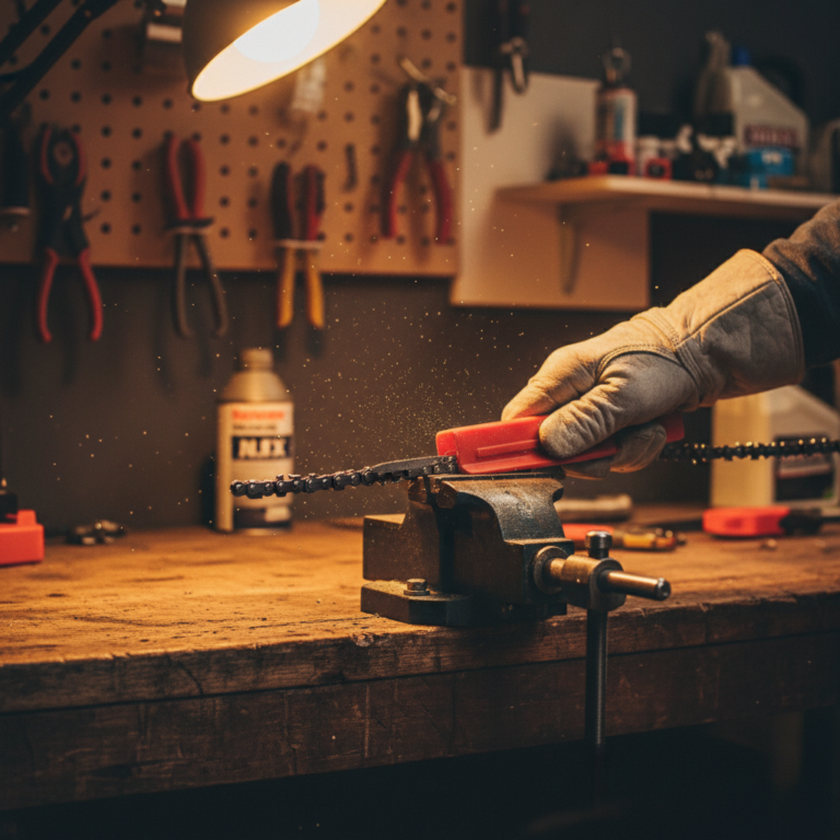 How to Sharpen a Chainsaw Blade? (Step-by-Step Guide for Beginners)
