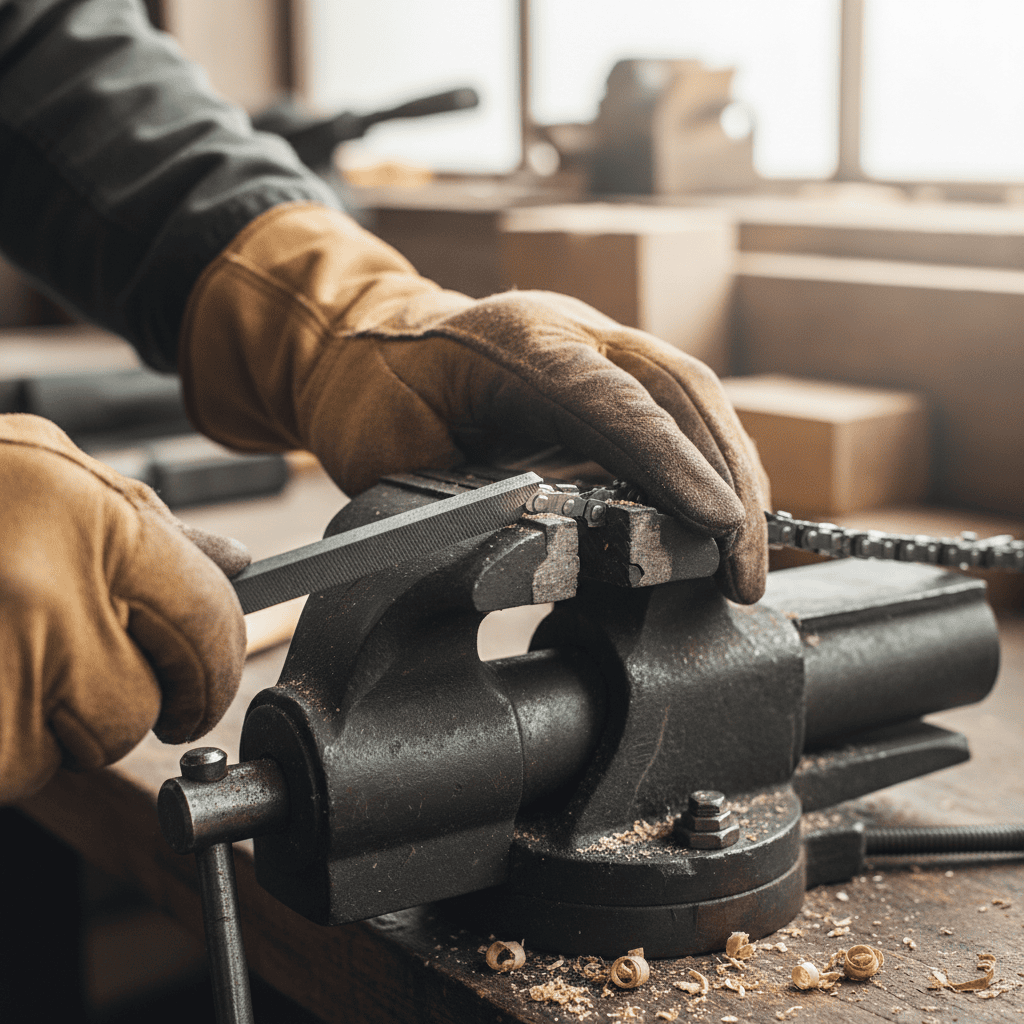 How Do You Sharpen a Chainsaw by Hand? (Complete Step-by-Step Guide)