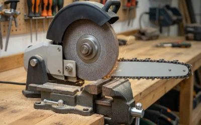 How to Sharpen a Chainsaw with an Electric Sharpener