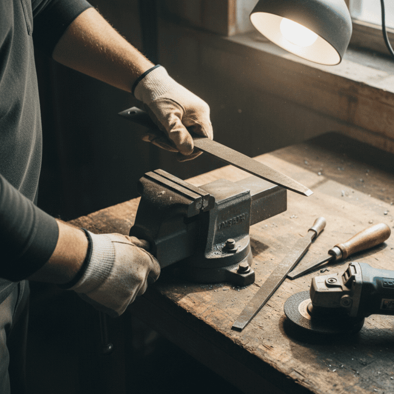 How Do You Sharpen a Push Mower Blade? (Step-by-Step Guide)
