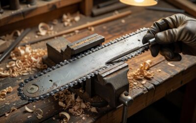 How to Sharpen a Chainsaw Chain: Step-by-Step Filing Guide