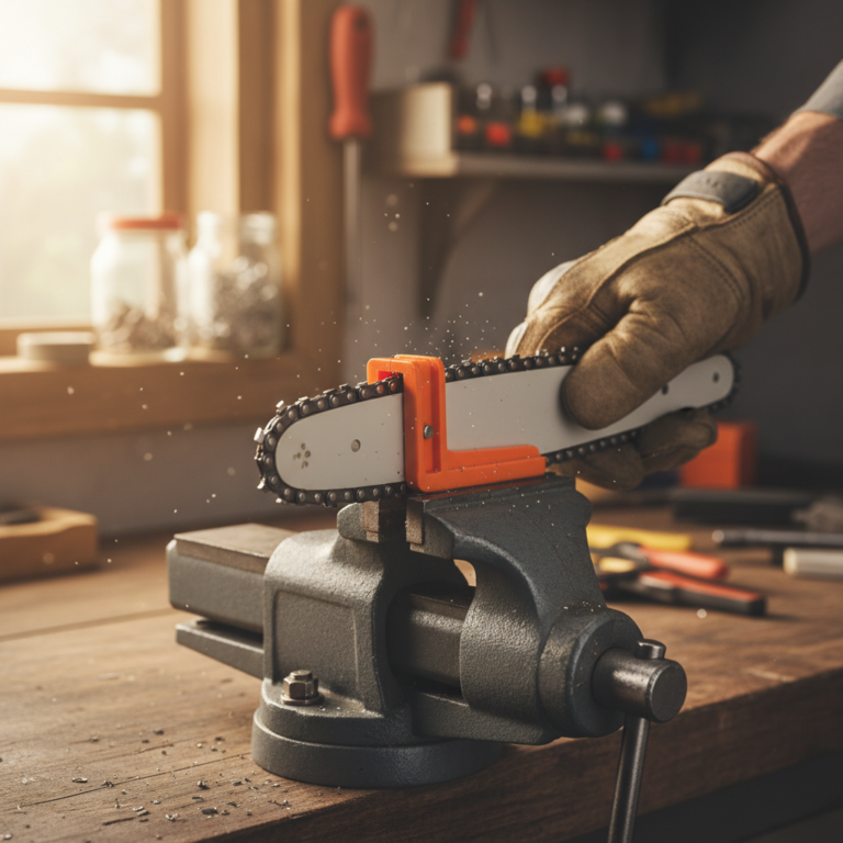 How to Sharpen a Chainsaw Chain: A Step-by-Step Guide for Beginners