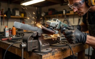 How to Sharpen Lawn Mower Blades with a Grinder (Step-by-Step Guide)