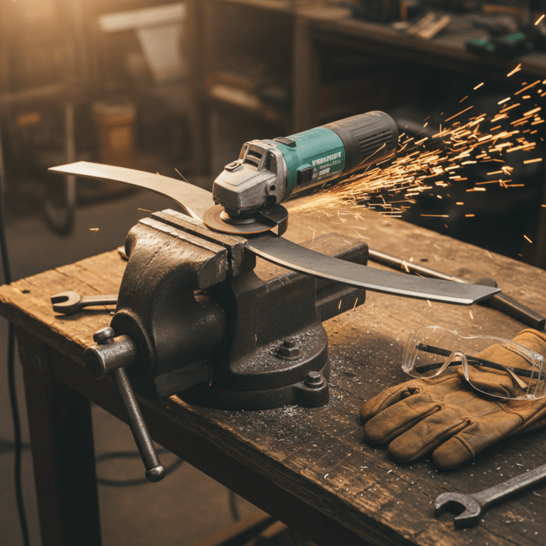 How Do You Sharpen Lawn Mower Blades with an Angle Grinder? (Step-by-Step Guide)