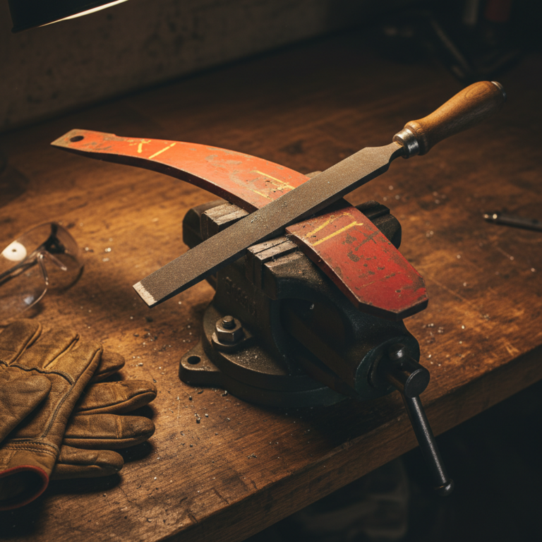 How Do You Sharpen Mower Blades with a File? (Step-by-Step Guide)