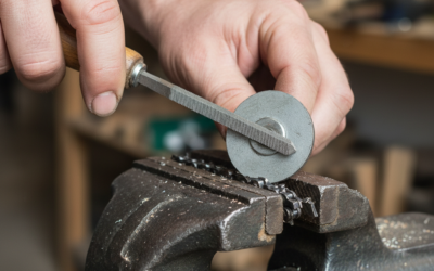 How to Sharpen a Saw Chain: Step-by-Step Guide & When to Replace