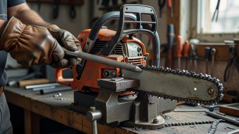 How to Sharpen a Chainsaw Chain: A Step-by-Step Guide
