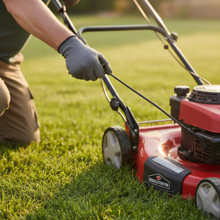 How Do I Start a Briggs and Stratton Push Mower? (Step-by-Step Guide)