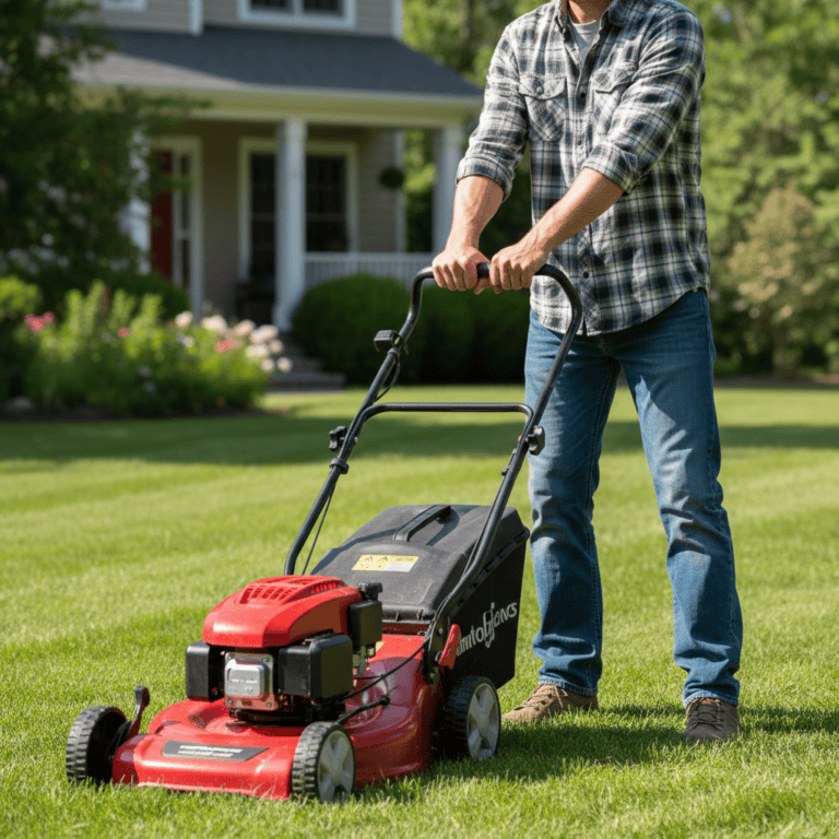 How Do You Start a Push Lawn Mower? (Step-by-Step Guide)