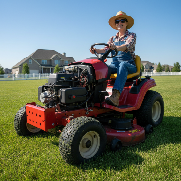 How Do You Start a Ride-On Lawn Mower? (Step-by-Step Guide)