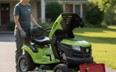 How to Start a Riding Lawn Mower With a Screwdriver