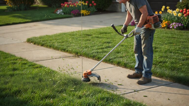 How Do You Use a String Trimmer as an Edger? (Step-by-Step Guide)
