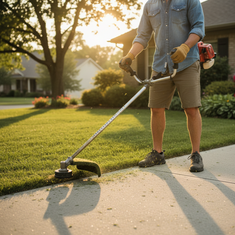 How Do You Use a String Trimmer to Edge? (Step-by-Step Technique Guide)