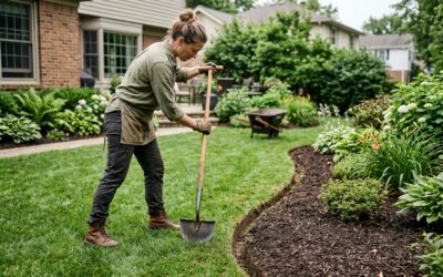How to Use an Edging Tool for a Clean Lawn or Garden Edge