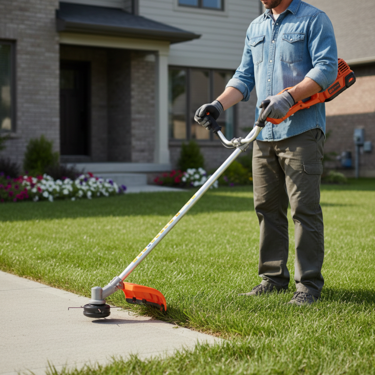 How Do You Use a String Trimmer as an Edger? (Complete Technique Guide)