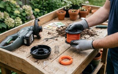 How to Wind Strimmer Line