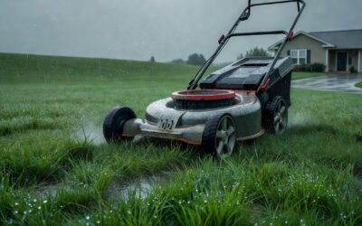 Is It Okay to Mow the Lawn in the Rain? (Safety Guide)