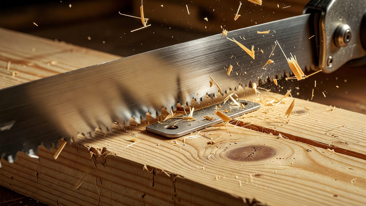 What Does a Sawzall Do? Uses, Blades, and When to Reach for One Close-up of reciprocating saw blade and shoe in contact with wood, showing stroke motion blur
